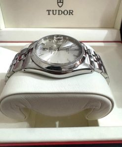 Tudor Prince Date Day Automatic Linen Dial Men's Watch Fullset