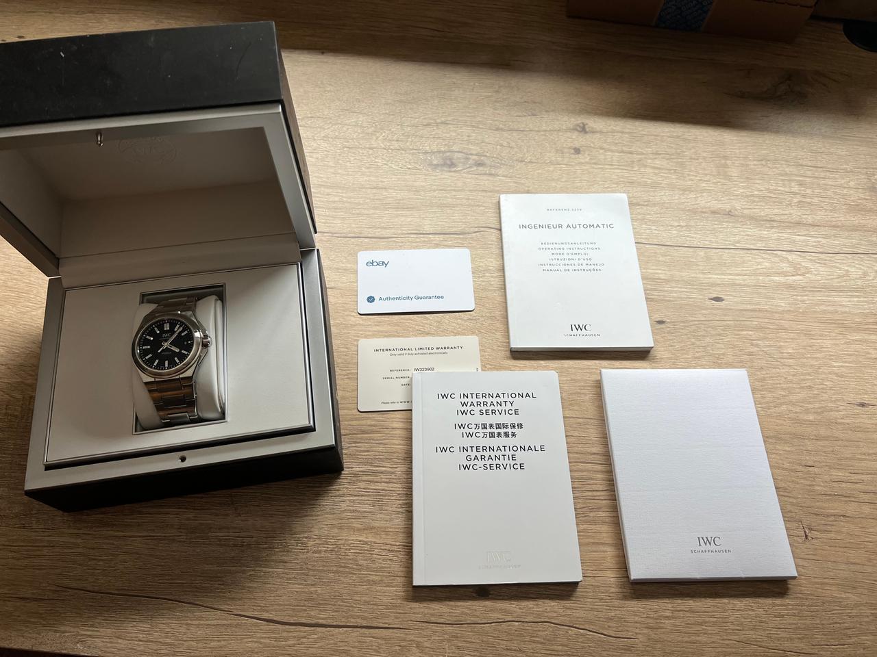 IWC Ingenieur Automatic 40mm IWC Ingenieur FULL SET - Image 3