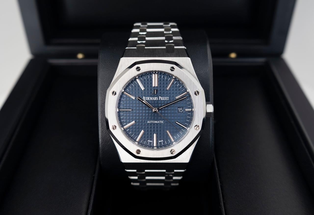 Audemars Piguet Royal Oak Selfwinding 41mm Stainless Steel Blue Dial 15400ST