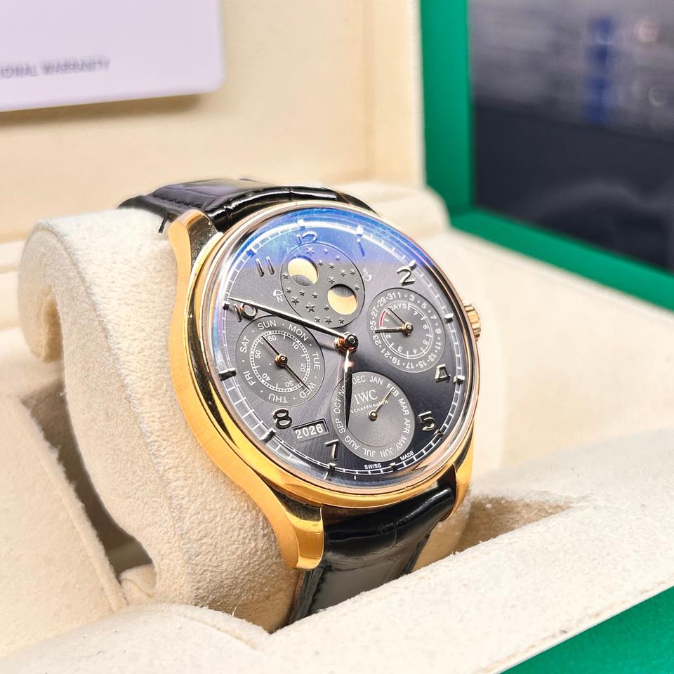 IWC Portuguese Perpetual Calendar Double Moon Phase IW503404 - Image 3