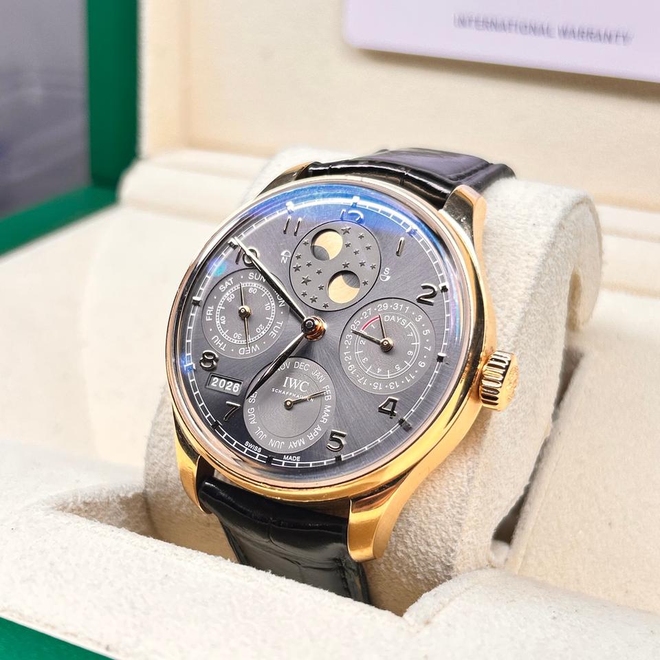 IWC Portuguese Perpetual Calendar Double Moon Phase IW503404 - Image 4