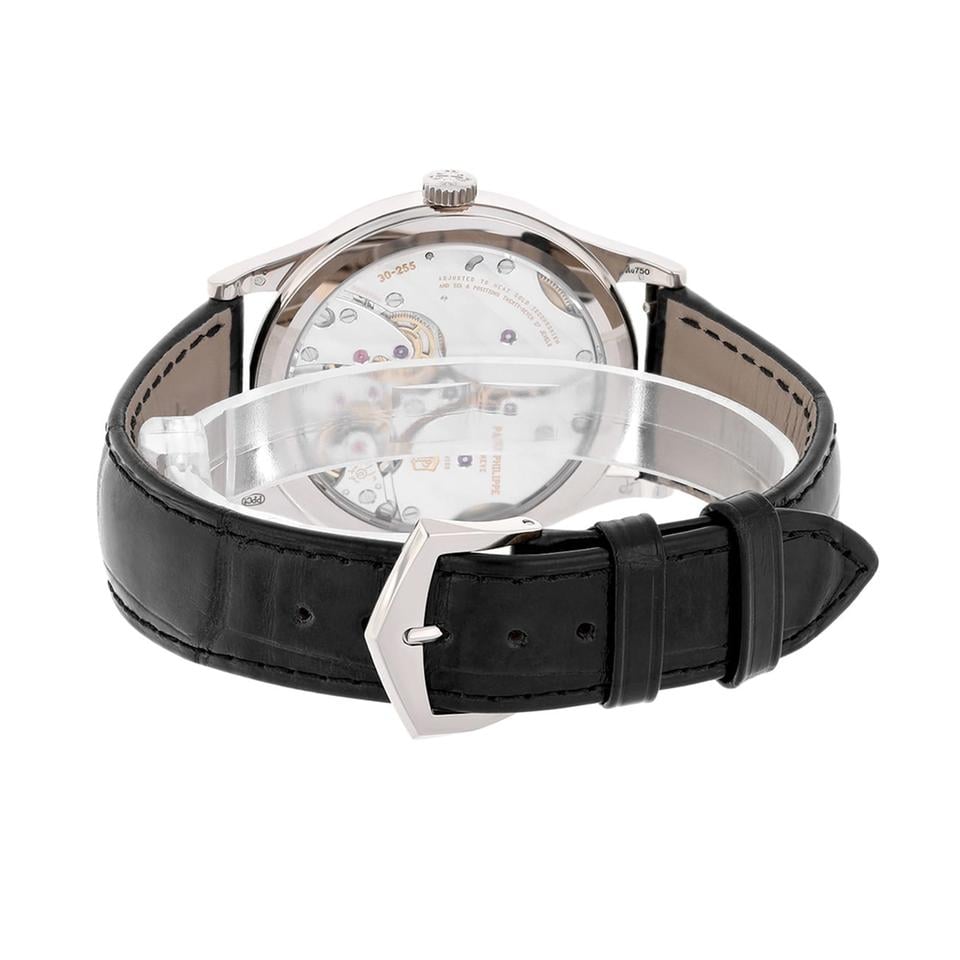 Patek Philippe Calatrava 6119G-001 White Gold Charcoal - Image 3