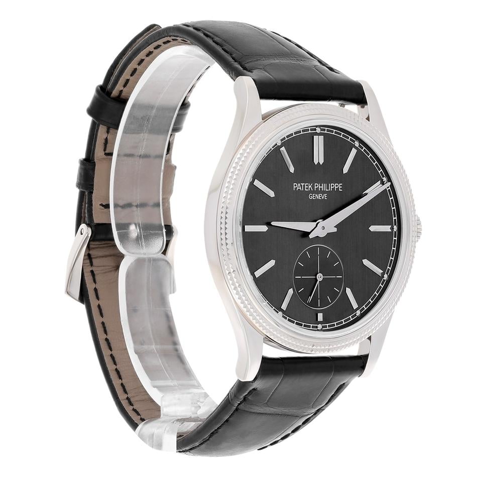 Patek Philippe Calatrava 6119G-001 White Gold Charcoal - Image 5