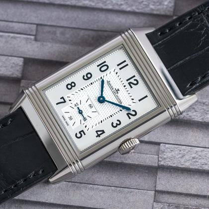 Jaeger-LeCoultre Reverso Classic Small 2019 Full Set Q3858522 Steel 27.4x45.6mm - Image 5