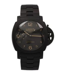 Panerai Luminor 1950 Tuttonero Luminor 1950 Gmt Like New Ceramic Black Dial 44mm Pam00438