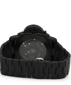 Alternative view of Panerai Luminor 1950 Tuttonero Luminor 1950 Gmt Like New Ceramic Black Dial 44mm Pam00438