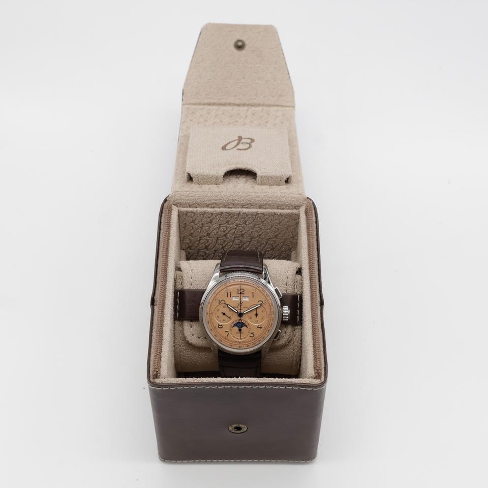 Breitling Premier Datora B25 42 Brown/Copper Dial Steel AB2510201K1P1 Strap - Image 4