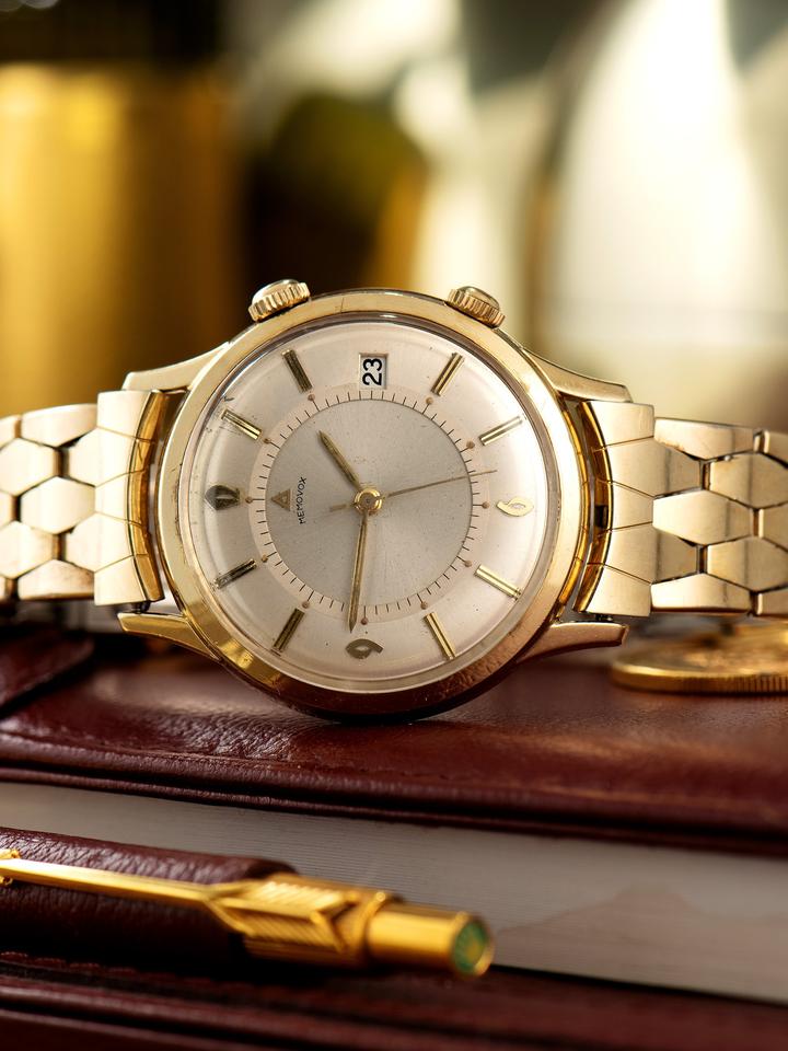 Jaeger-LeCoultre Memovox 2265 1960s Jaeger-LeCoultre Automatic Memovox Gold-Filled - Image 6