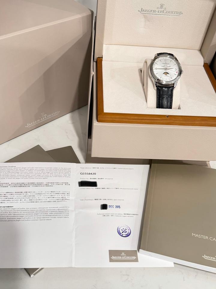 Jaeger-LeCoultre Master Calendar Full Set Lightly Polished to Like New Condition - Image 3