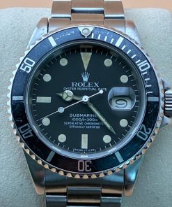 Rolex Submariner Date Fresh Service - Beautiful Patina - Matte Dial