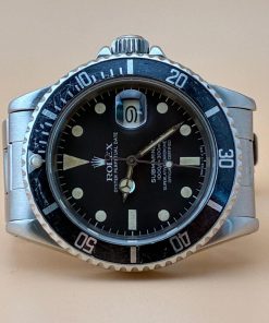 Alternative view of Rolex Submariner Date Fresh Service - Beautiful Patina - Matte Dial