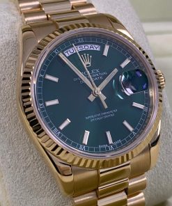 Alternative view of Rolex Day-Date Dial 118238 FULL SET w RSC Card