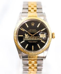 Rolex Datejust 36 16013 Two Tone Jubilee Yellow Gold 1987 Factory