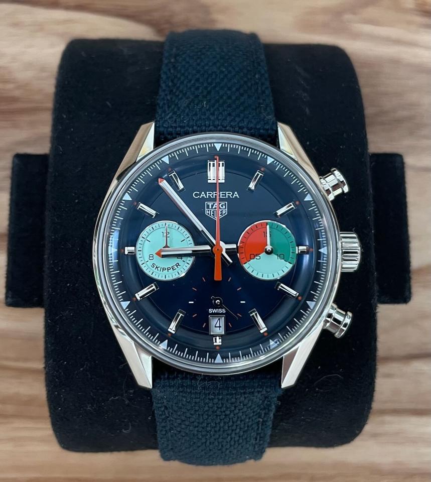 TAG Heuer Carrera Skipper Carrera Original Box Manual and Warranty Card