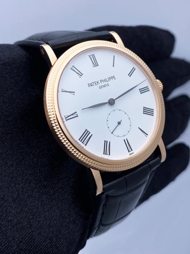 Patek Philippe Calatrava 5119R 18K Rose Gold Mens Watch - Image 2