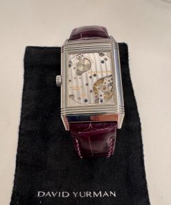 Jaeger-LeCoultre Grande Reverso 976 Extra custom deep purple eggplant alligator strap