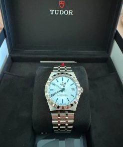 Alternative view of Tudor Royal BABY BLUE NEW UNWORN FULL SET 36mm