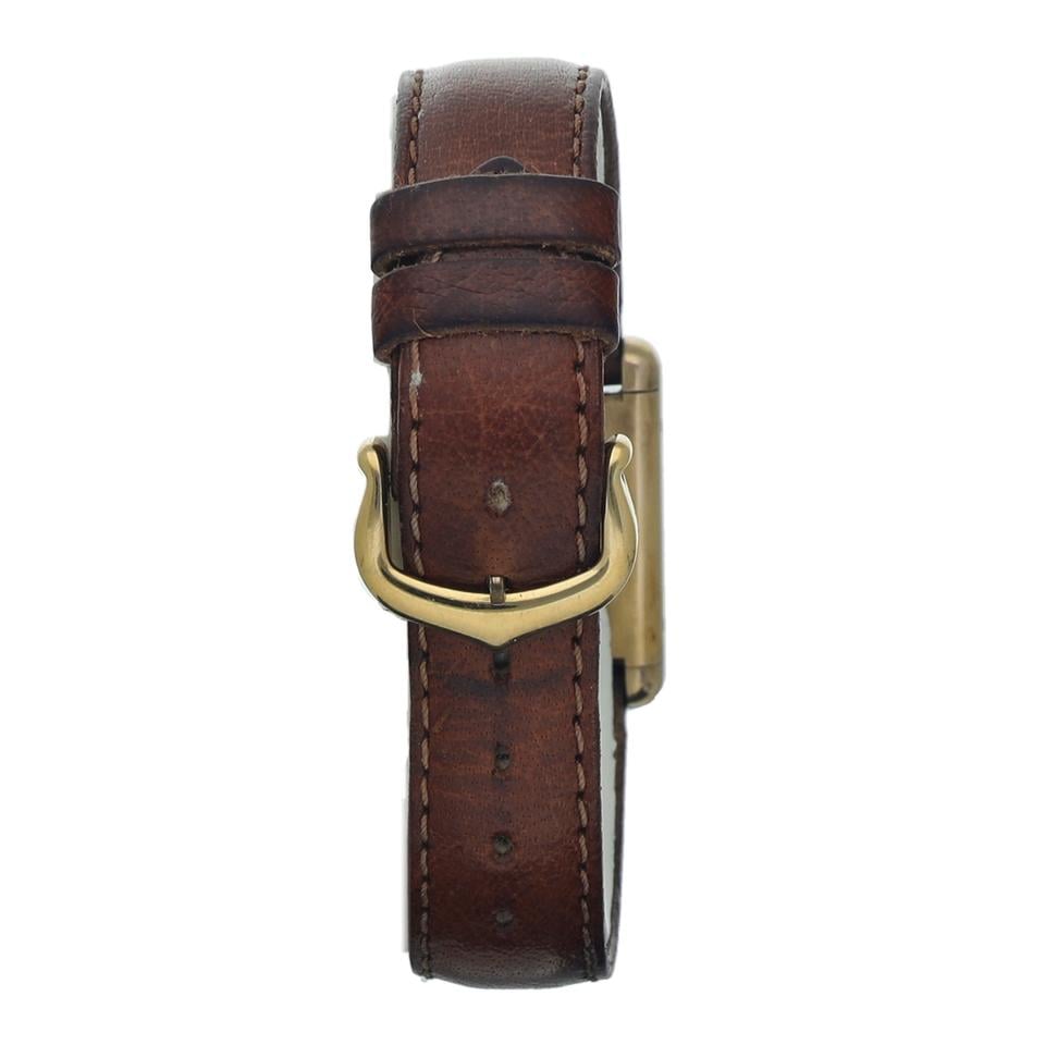 Cartier Tank Vermeil Vintage Must de Cartier Tank 21 mm Vermeil 925 Leather - Image 3