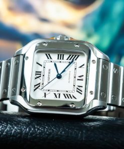 Cartier Santos De Cartier Excellent Boxes and Papers