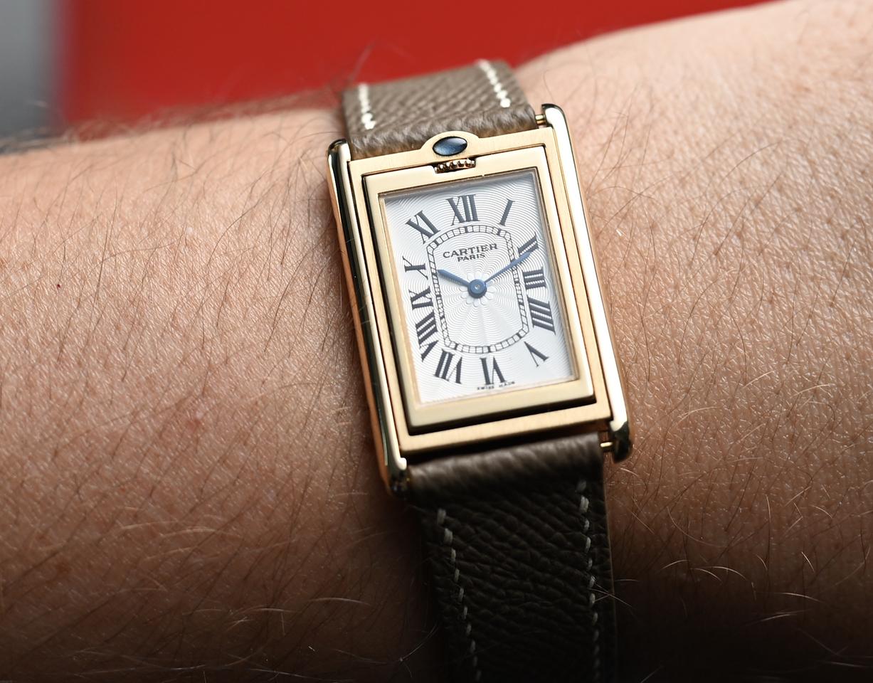 Cartier Tank Basculante CPCP 2499C 18k YG Stunning Vintage Cartier - Image 3