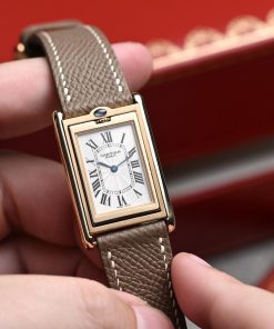 Cartier Tank Basculante CPCP 2499C 18k YG Stunning Vintage Cartier