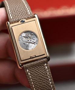 Alternative view of Cartier Tank Basculante CPCP 2499C 18k YG Stunning Vintage Cartier