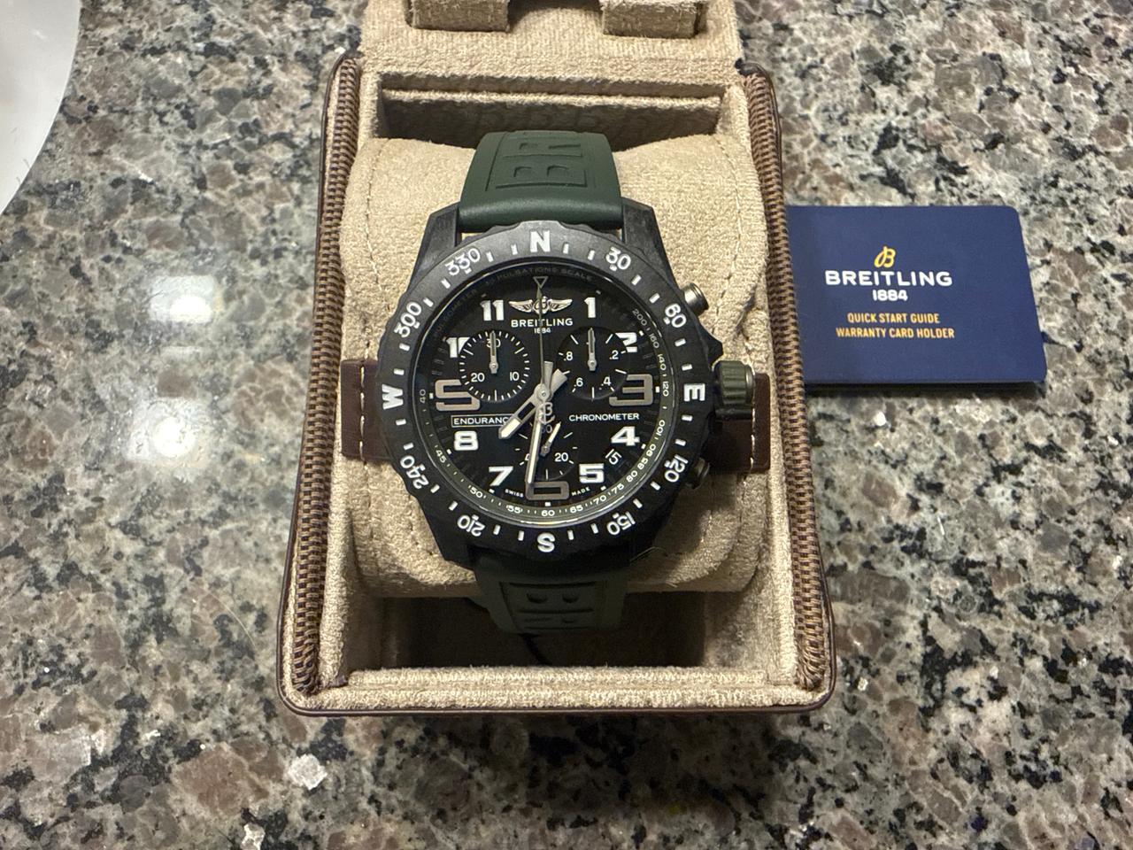 Breitling Endurance Pro Unworn full set box and card brand new.
