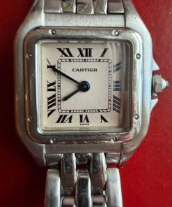 Cartier Panthère Stainless Watch Cartier Panthere Womens Vintage Small Watch