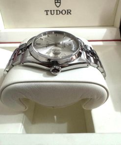 Alternative view of Tudor Prince Date Day Automatic Linen Dial Men's Watch Fullset