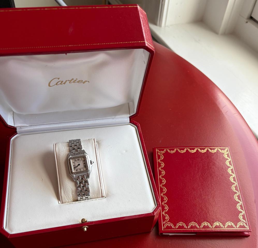 Cartier Panthère Stainless Watch Cartier Panthere Womens Vintage Small Watch - Image 5