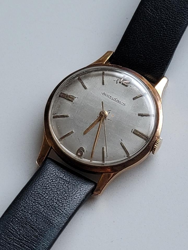 Jaeger-LeCoultre Classic 1950s Automatic Dress Watch Vintage Rose Gold Automatic - Image 5