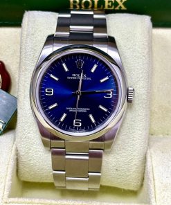 Rolex Oyster Perpetual 36 116000 Blue Dial with Box + Papers